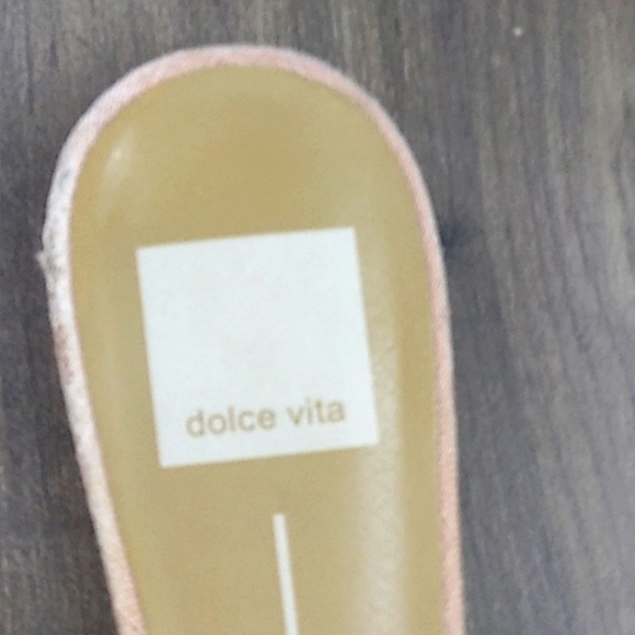 DOLCE VITA NATURAL STRAW POINTED MULES WOMANS 6 - Picture 3 of 9